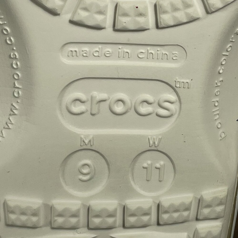 CROCS Classic DTP Balloon Clog Shoes Womens Size 11 White Disney Parks Slip On - Picture 14 of 14
